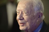 Former President Jimmy Carter Signs Copies Of His New Book - Source: Getty